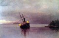 Naufragio del Ancón en Loring Bay luminismo paisaje marino Albert Bierstadt